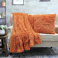 Shaggy Throw Blanket & Pillow Cover Set