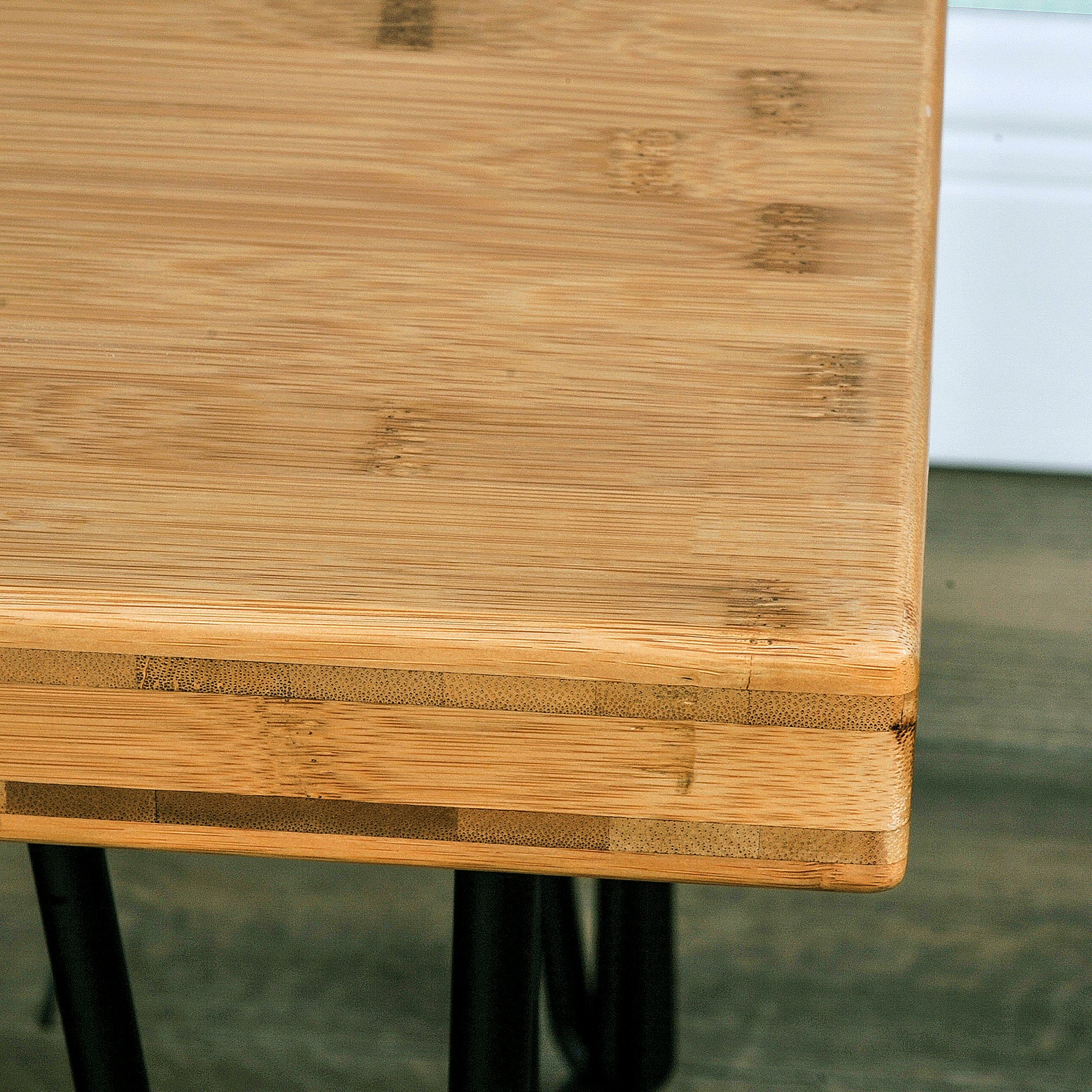 Living Bamboo Coffee Table (36&quot; x 24&quot; x 20.8&quot;)