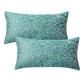 Jacquard 2 Piece Decorative Pillow Covers - 14" x 26"