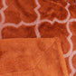 Juego de fundas de almohada y piel sintética Ogee Tatami: 50" x 60"/18" x 18" 