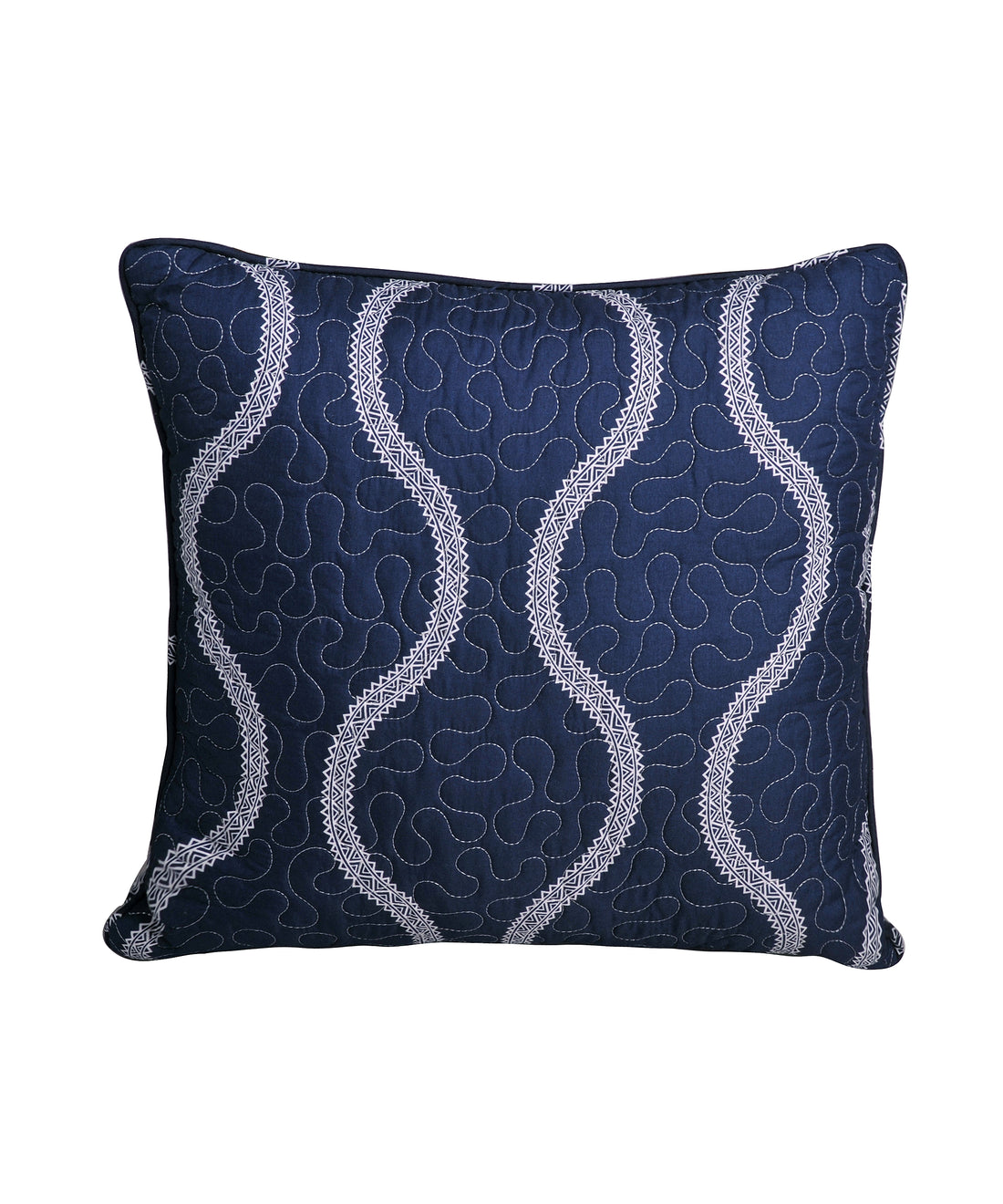 6 Piece Charleston Printed Microfiber Quilt Bedspread Set (90"x90")