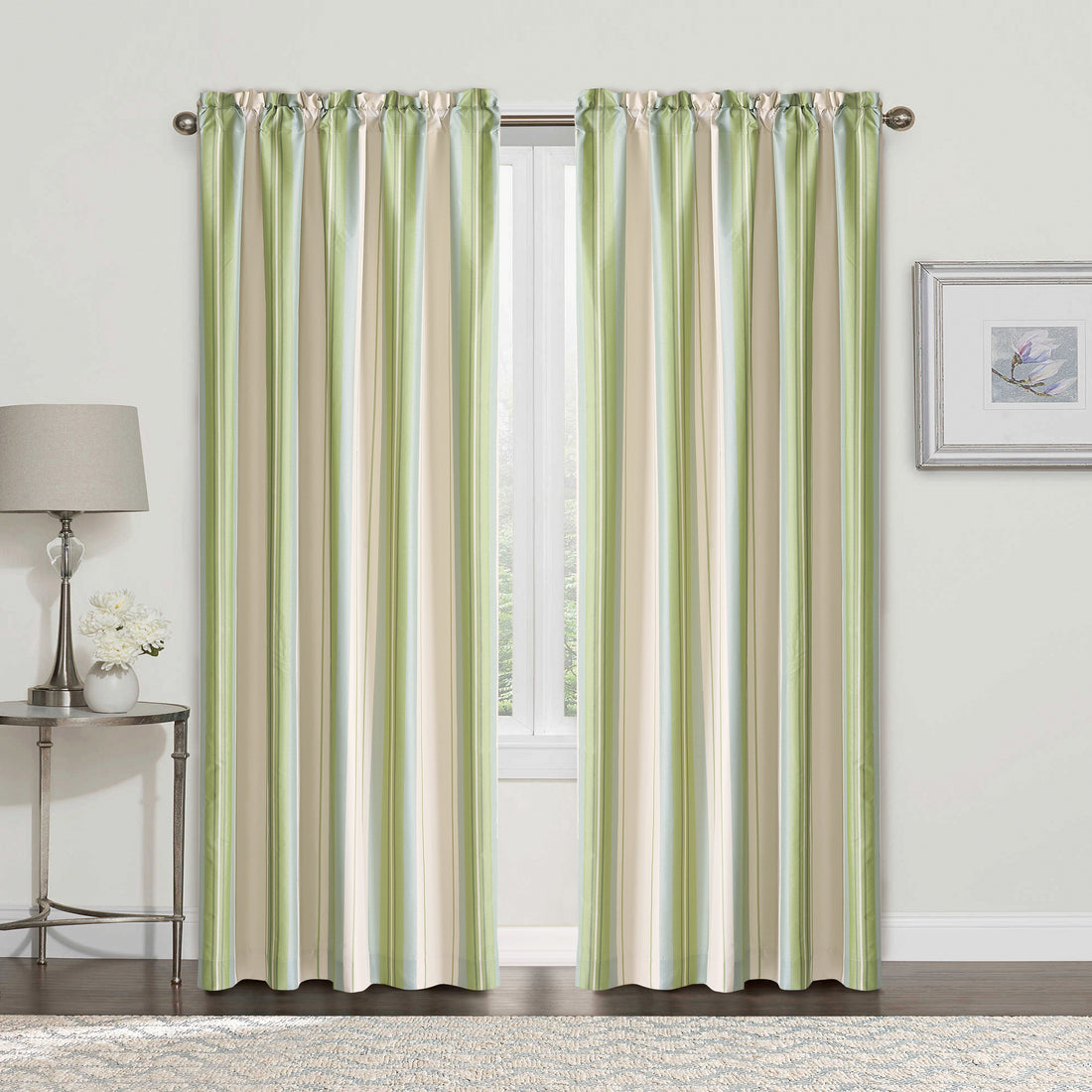 Convent Garden Curtain Set - Set of 2 (54"x84")