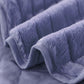 Colcha acolchada de piel sintética tatami de 4 piezas 