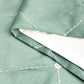 2 Piece Doris Diamond Embroidery Faux Silk Curtain set - Silver Blue