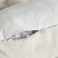 Almohada de respaldo para reposacamas de piel sintética de zorro, tamaño grande, 28 "x 30" x 17"