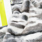 Multi Jacquard Faux Fur Throw Blanket