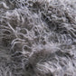 Mongolian Faux Fur Throw & Pillow Covers Combo- 50" x 60"/20" x 20"