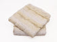 Fundas de almohada decorativas de 2 piezas de piel sintética: 20 "x 20" 