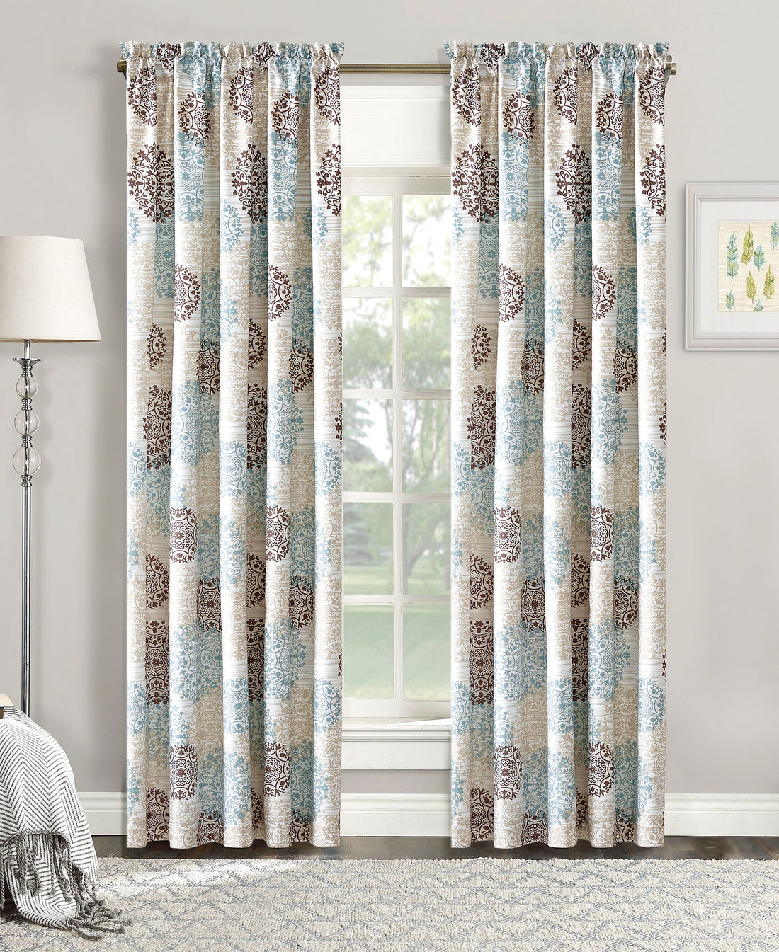 Marina MDLN Curtain - Set of 2 (60"x84")