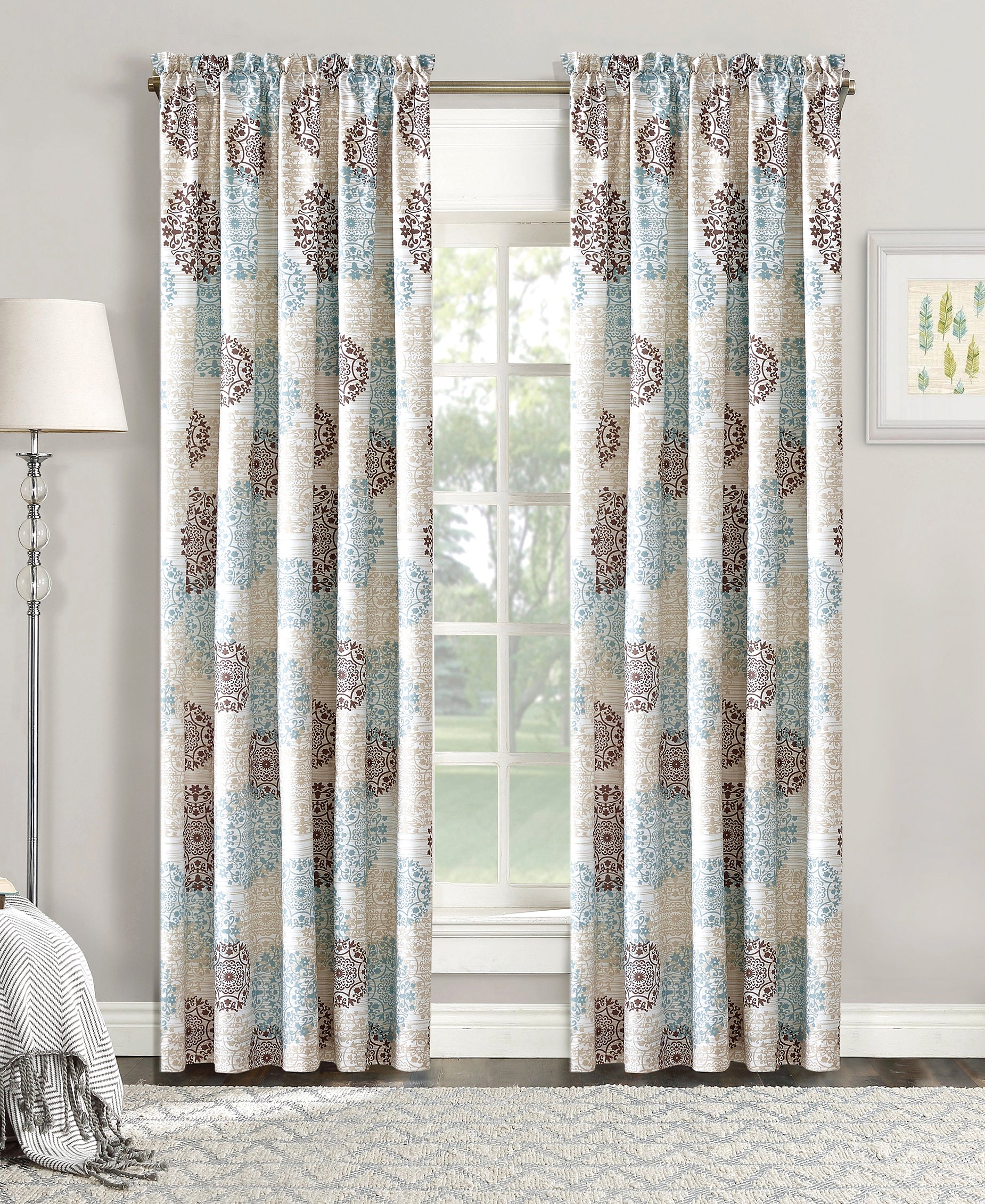 Marina MDLN Curtain - Set of 2 (60&quot;x84&quot;)