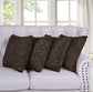 Quilted Micromink 4 Piece Decorative Pillow Covers - 20" x 20"