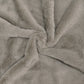 Solid Light Faux Fur 2 Piece Decorative Pillow Covers - 20" x 20"