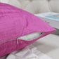 Textured Velvet 4 Piece Decorative Pillow Covers- 20&