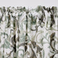 Ravello Scroll Curtain 2 Piece Set, Brown Aqua