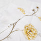 Cenefa de 1 pieza con bordado de flores de primavera 