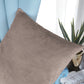 Fundas de almohada decorativas de 2 piezas con rayas gruesas de pana de algodón 