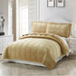 3 Piece Box Quilted Micromink Set - King (102" x 90")