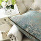 Jacquard Chenille Big Zipper 2 Piece Decorative Pillow Covers