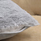Fundas de almohada decorativas de 2 piezas de piel sintética clara y sólida - 20 "x 20"