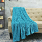 Colleen Air Brushed Faux Fur Throw Blanket - 60‘’x70&