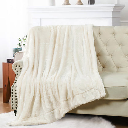Serengeti Double Sided Faux Fur Throw
