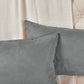 Funda de almohada de ante con cremallera grande, fundas de almohada decorativas de 2 piezas